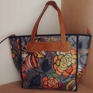 Coated Canvas Fossil Sydney Shopper Purse